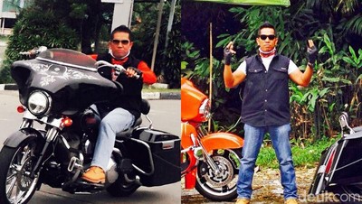 10 Potret AKBP Achiruddin yang Hobi Naik Moge dan Motorcross
