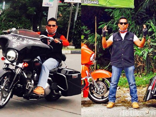 10 Potret AKBP Achiruddin yang Hobi Naik Moge dan Motorcross