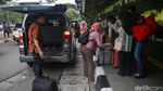 Puluhan Ribu Pemudik Via Kereta Tiba di Ibu Kota