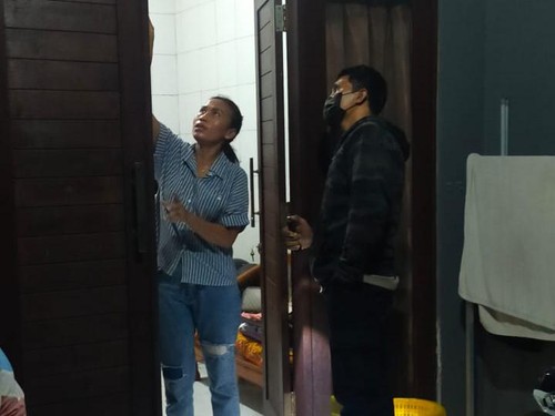 Rumah kontrakan di Jalan Pulau Serangan Nomor 40, Desa Dauh Puri Kelod, Kecamatan Denpasar Barat, Kota Denpasar disatroni maling saat ditinggal mudik Lebaran.