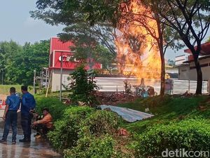 Api Belum Padam, Pedagang Rest Area Tol Cipali Diberi Kompensasi