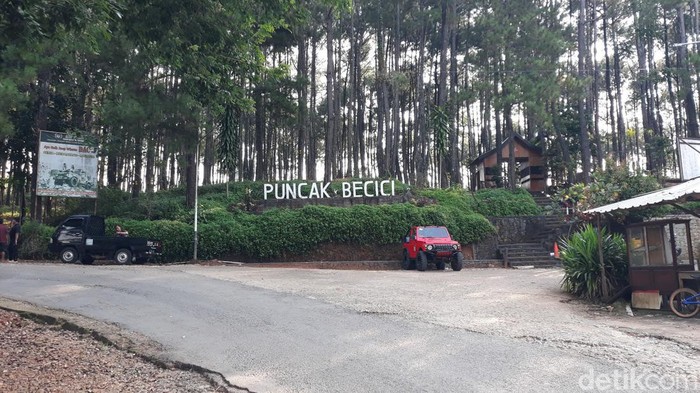 Suasana di kawasan Mangunan, tepatnya Puncak Becici dan Pinussari, Kapanewon Dlingo, Kabupaten Bantul, Rabu (26/4/2023).