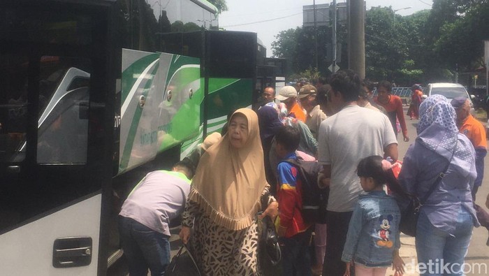 Terminal Kampung Rambutan. (Fariz/detikcom)