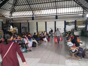3.282 Penumpang Arus Balik Tinggalkan Surabaya dari Terminal TOW