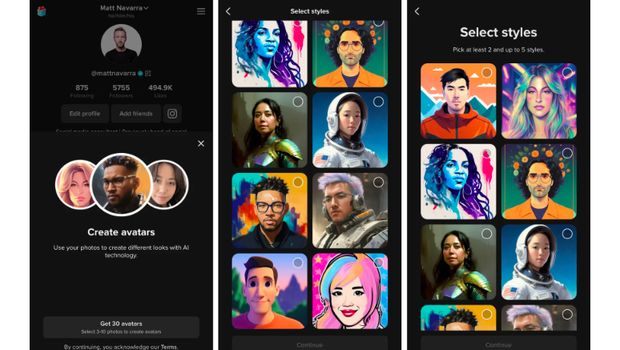 tiktok avatar Ai