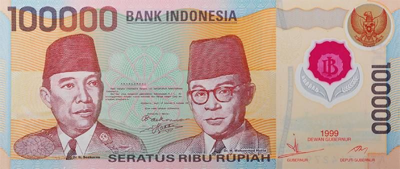 Uang lama RI Koleksi Bank Indonesia