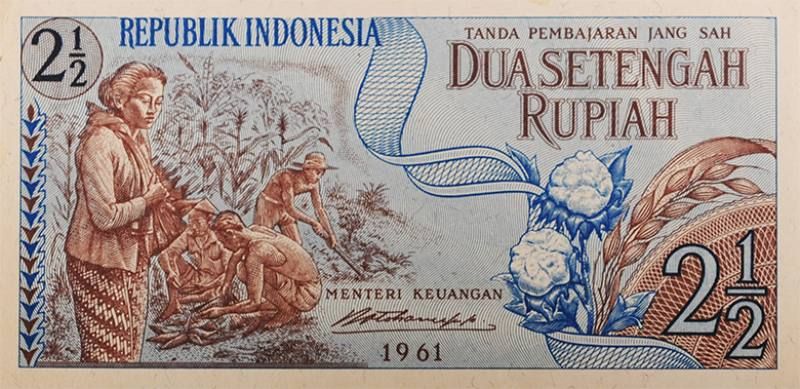Uang lama RI Koleksi Bank Indonesia