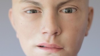 Potret robot humanoid Abel di Universitas Pisa, Pisa, Italia, Rabu (26/4/2023).  