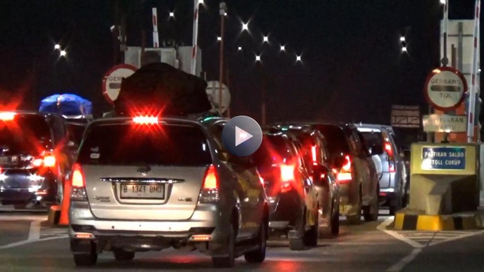 708 Ribu Kendaraan Sudah Kembali ke Jabodetabek