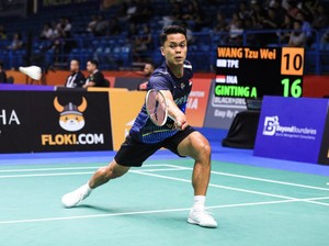 Taklukkan Jepang, Anthony Ginting Tembus Final di Kejuaraan Asia