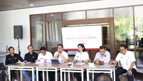 Wakil Walikota Denpasar I Kadek Agus Arya Wibawa saat Gathering Komunitas serangkaian pelaksanaan Bali Rockin Blues Festival Tahun 2023 di Dharma Negara Alaya Denpasar, Rabu (26/4/2023) lalu.