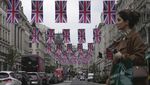 Bendera Britania Raya Hiasi Kota London Jelang Penobatan Raja Charles