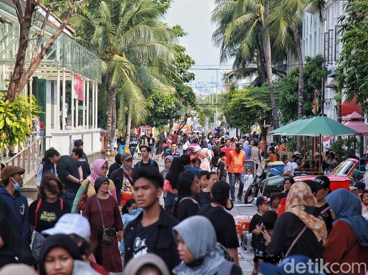 Cuti Lebaran Usai, Hiruk-pikuk Wisata Kota Tua Masih Terasa