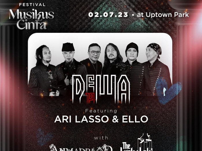 Dewa 19 bakal konser di Summarecon Mall Serpong.
