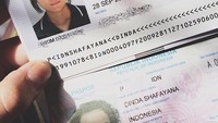 Beberapa tahun lalu, Dinda Safay mengumbar data pribadinya dengan memamerkan foto paspor tanpa sensor. Foto: dok. Dinda Safay