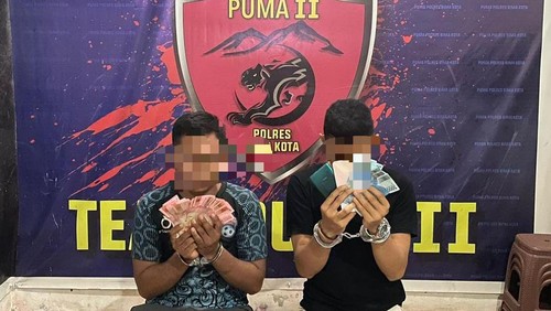 Dua Pelaku pencurian di kos kosan Kota Bima NTB.