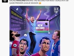 Monster Haaland dengan Rambut Tergerai Makin Mengerikan, Cetak Rekor EPL
