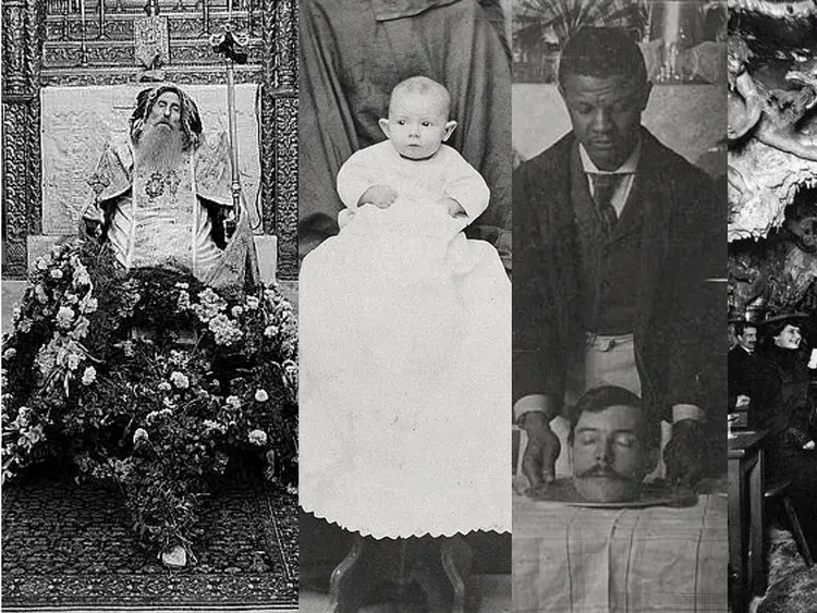 Tren Foto Era Victoria yang Mencengangkan dan Mengerikan