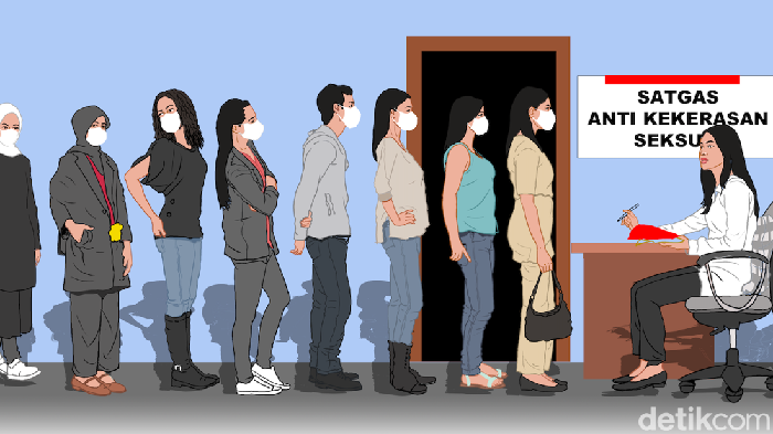 Ilustrasi penanganan kasus kekerasan seksual