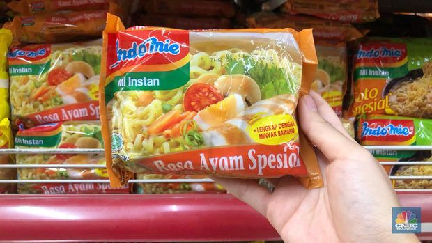 Indomie Rasa Ayam Spesial (CNBC Indoneia/Rindi Salsabilla)