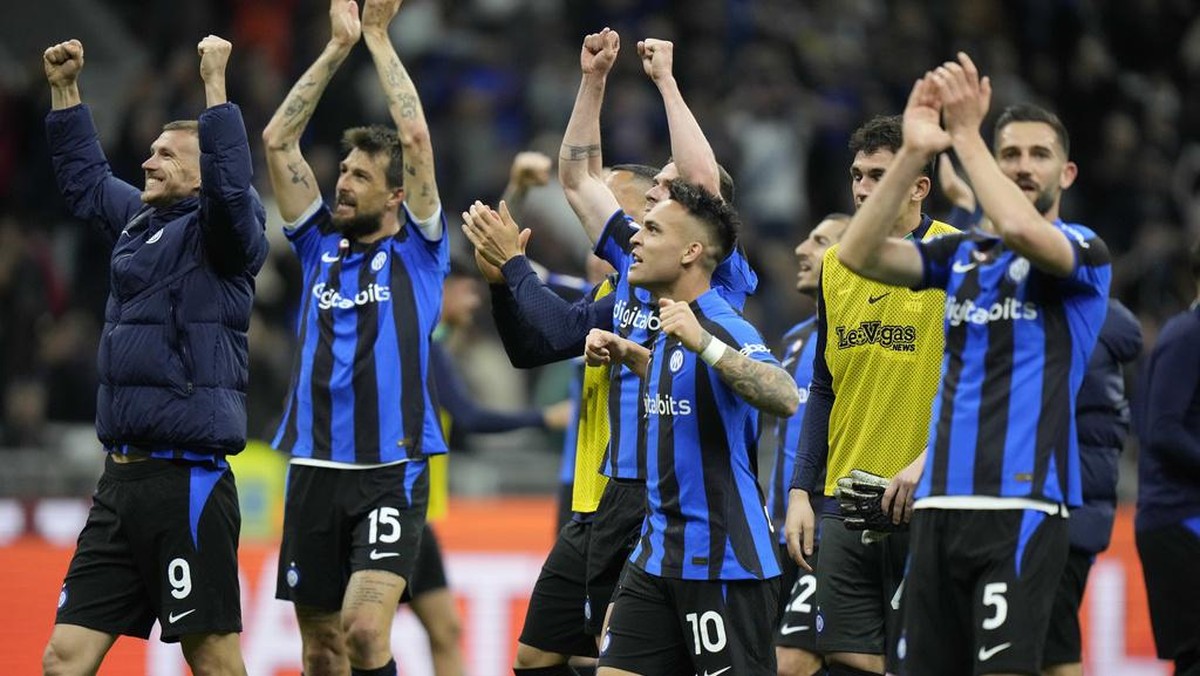 Inter Milan lolos ke Final Coppa Italia 2022/2023 (AP/Luca Bruno)