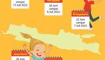 Infografis: Jadwal Libur Sekolah Semester Genap 2022/2023 di 33 Provinsi