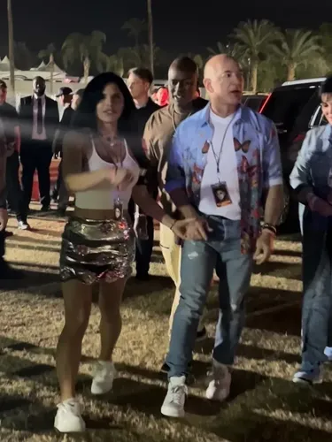 Jeff Bezos di Coachella Jeff Bezos di Coachella