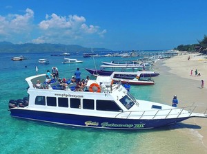 Masuki High Season, Kapal Cepat Bali-Gili Trawangan-Senggigi Kini Jadi 6 Armada
