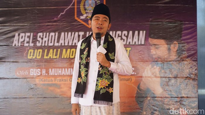 Ketua Fraksi Gerindra DPRD Jatim M Fawait