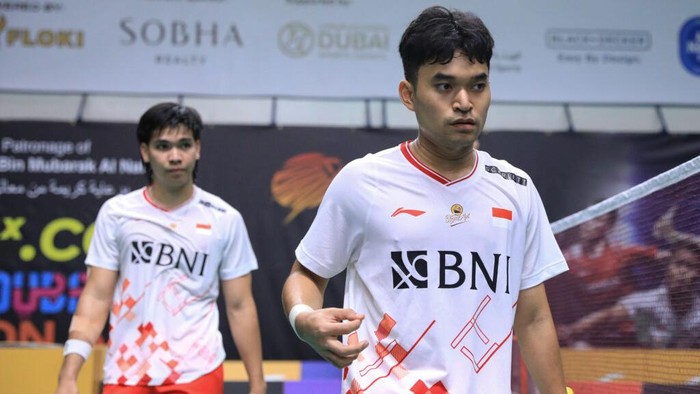 Leo Rolly Carnando/Daniel Marthin di Badminton Asia Championships 2023