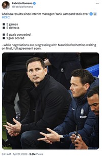 Meme Chelsea kalah lagi