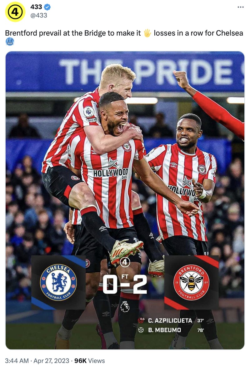Meme Chelsea kalah lagi