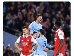 Meme Arsenal Dihabisi City, Asa Juara Liga Inggris Pupus?