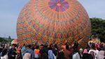 Meriahnya Festival Balon Udara Tradisional di Temanggung