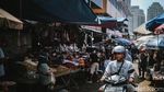 Pasar Kebayoran Lama Kembali Ramai Usai Libur Lebaran