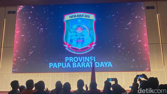 Peresmian Logo Provinsi Papua Barat Daya oleh Pj. Gubernur Mohammad Musaad.