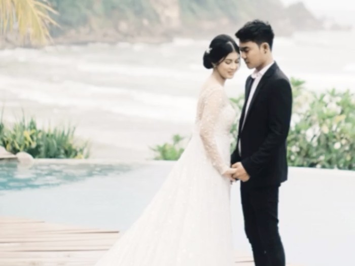 Pernikahan Tri Suaka dan Nabila Maharani