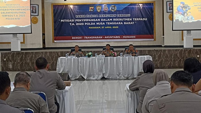 Rekrutmen polisi di NTB libatkan pihak LSM jadi pengawas eksternal (dok. Istimewa)