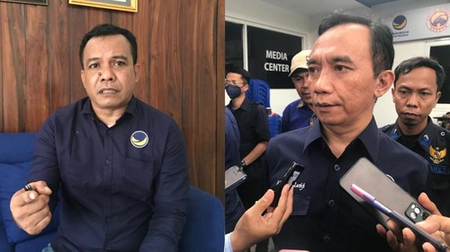 DPW NasDem NTB membantah kepindahan Syamsul Lutfhi ke Perindo. Kakak kandung TGB itu malah sudah mantap sebagai bacaleg NasDem.