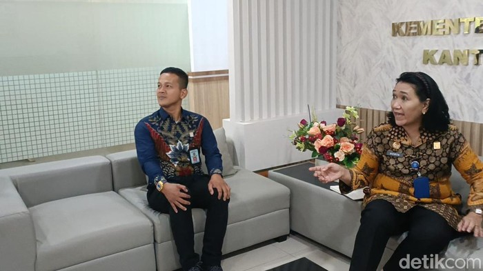 Sipir Lapas Kelas IA Rajabasa, Dhawank Delvi (Tommy/detikSumut)