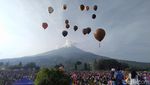Potret Warna-warni Festival Balon Udara di Temanggung
