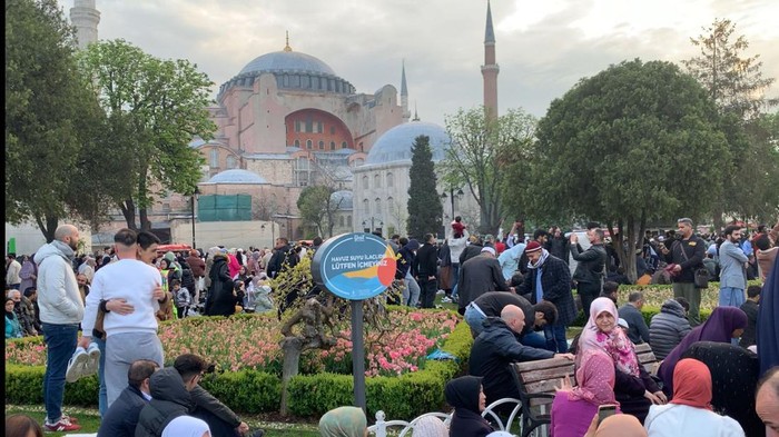 Suasana Lebaran di Istanbul Turki