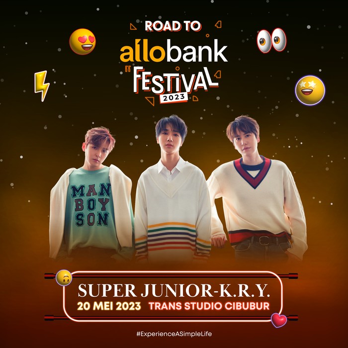 Super Junior-K.R.Y. akan ramaikan Event Road to Allofest.