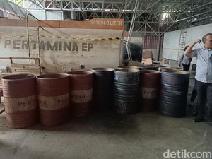 Temuan Polisi di Gudang Solar Diduga Milik AKBP Achiruddin