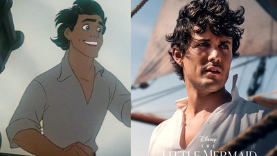 Para Karakter The Little Mermaid Versi Animasi Versus Live Action