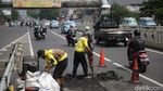 Ada Perbaikan Jalan di KH Abdullah Syafei Tebet, Begini Kondisinya