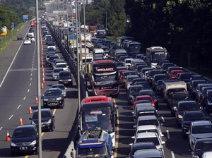 Pemudik Sudah Pada Balik, 1,5 Juta Kendaraan Kembali ke Jabodetabek