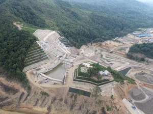 Progres Ngebut! Pembangunan Bendungan Ameroro di Konawe Capai 70%