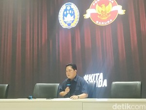 Bersih-bersih PSSI, Erick Thohir Bentuk Dua Satgas Baru