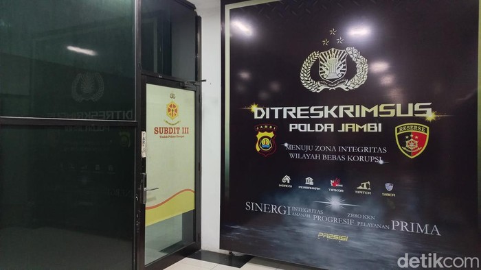Gedung Ditreskrimsus Polda Jambi.